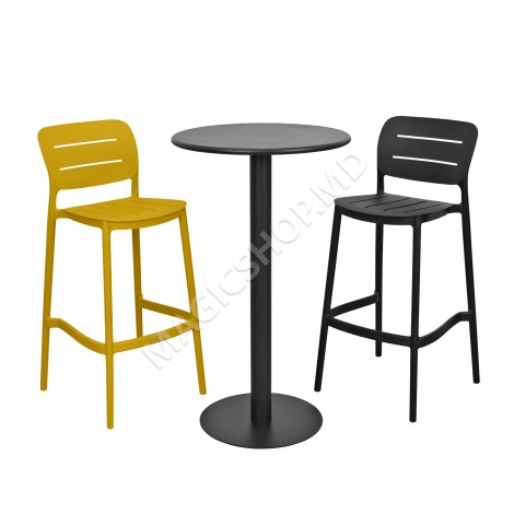 Scaun de Bar Helix Yellow