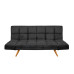 Canapea Extensibilă LM-58 Grey; Black