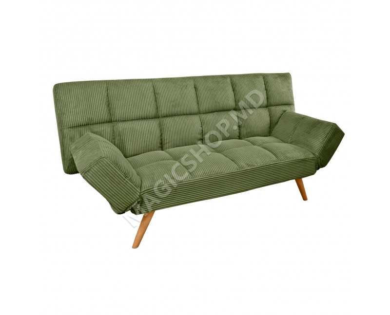 Canapea Extensibilă LM-58 Dark Green Velvet