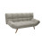 Canapea Extensibilă LM-58 Grey; Black