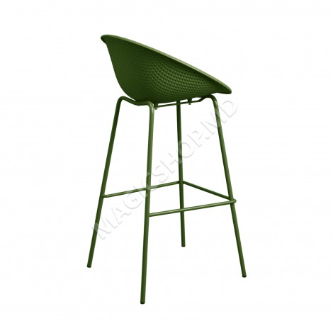 Scaun de bar CASTOR~Green