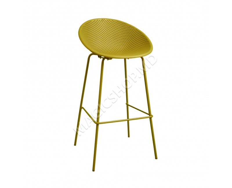 Scaun de bar CASTOR~Yellow