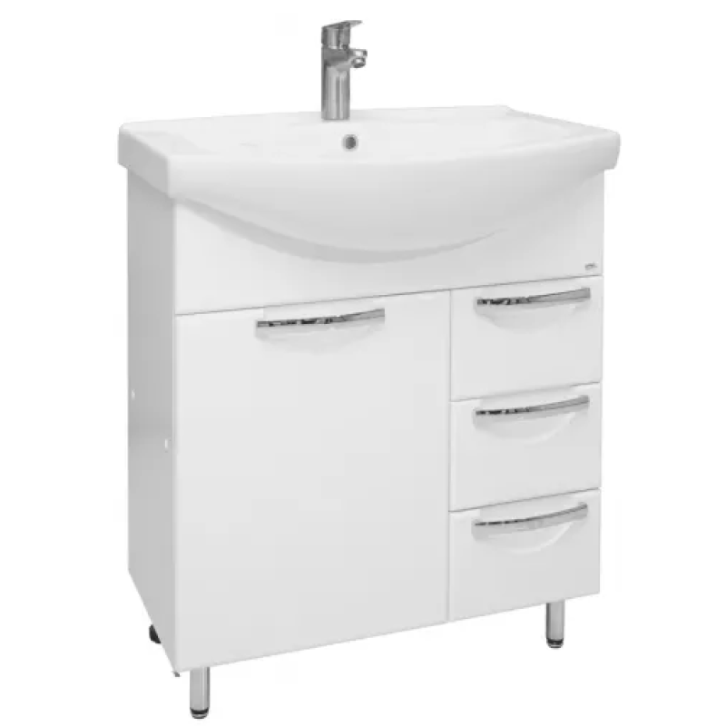 Dulap baie DELFIN cu 3 sertare 75cm