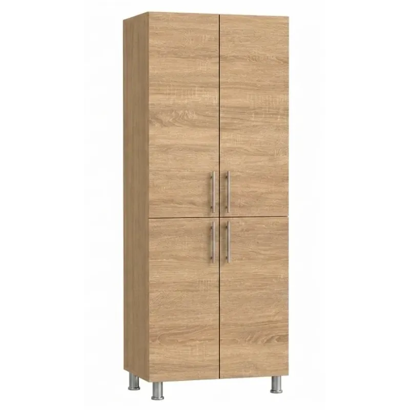 Dulap cu patru usi Mash Stejar cream 600x340x1900