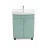 Mobilier baie Alpin cu 2 usi 65 cm, alb, bej, turcoaz