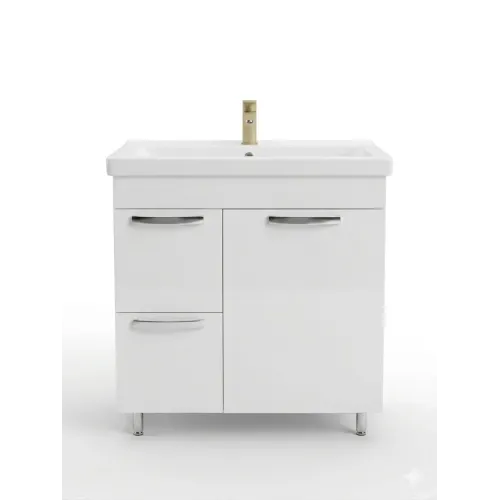 Mobilier baie AGAT (SAVA) cu 2 sertare si o usa 80 cm