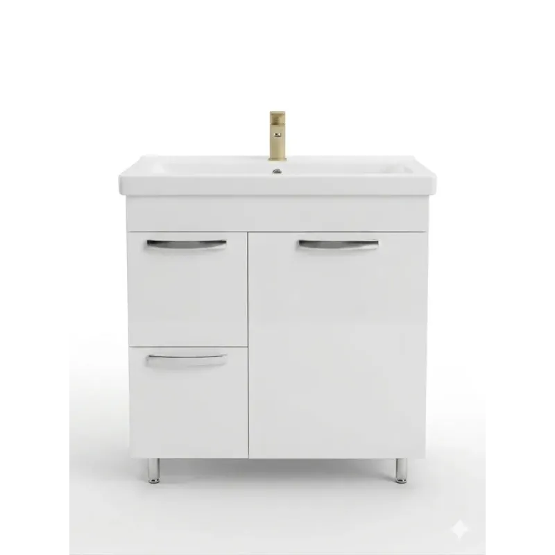 Mobilier baie AGAT (SAVA) cu 2 sertare si o usa 80 cm