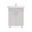 Mobilier baie Alpin cu 2 usi 65 cm, alb, bej, turcoaz