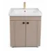 Mobilier bae Palma 650 cm, alb, bej, antracit