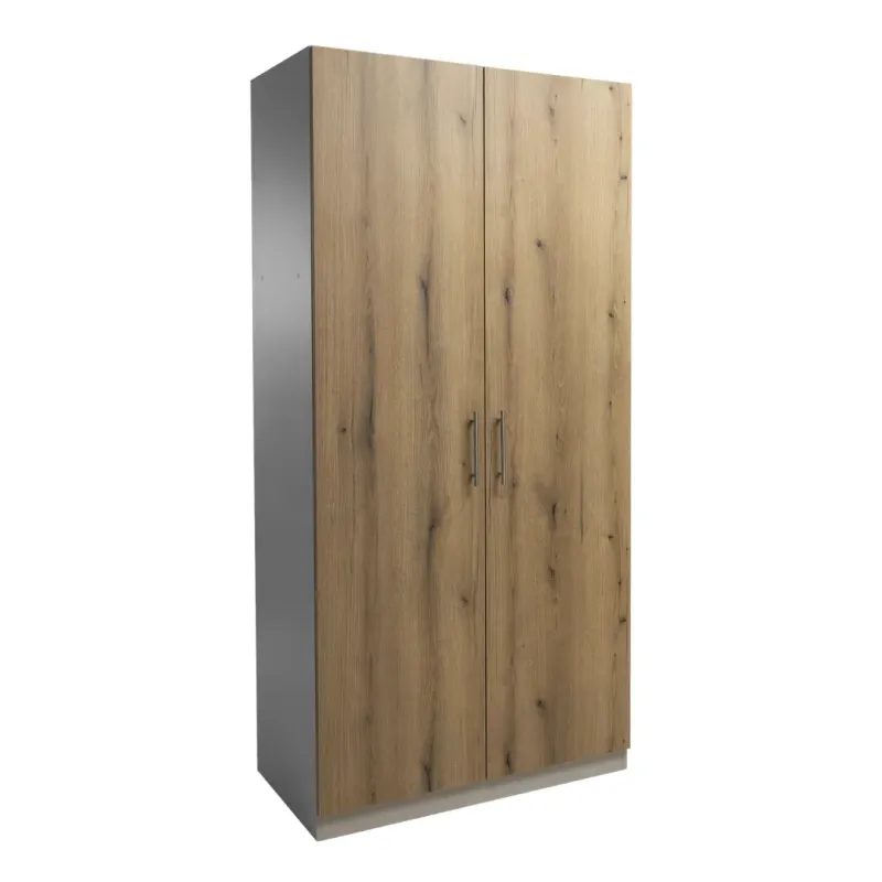 Dulap FLEXO M2 100 cm cashmere usi stejar evoke