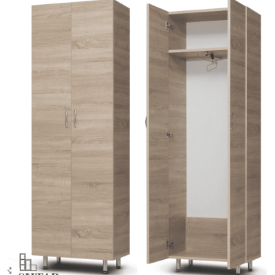 Dulap pentru haine Mash Stejar cream 600x340x1900