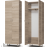 Dulap pentru haine Mash Stejar cream 600x340x1900