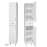 Dulap baie CLASIC cu cos pentru rufe 35 cm
