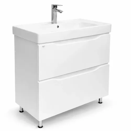Mobilier baie Mash PRINȚ 100 cm alb