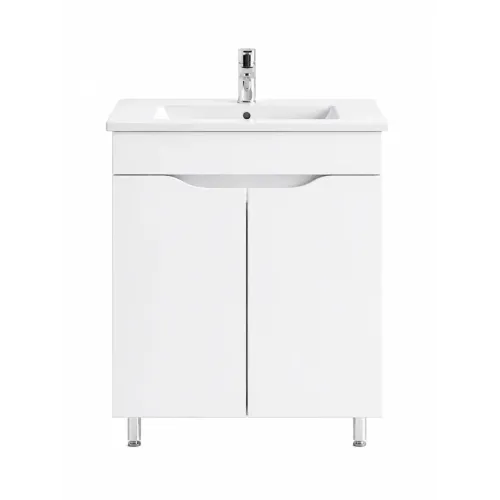 Mobilier baie cu lavoar Print cu 2 usi – 60 cm