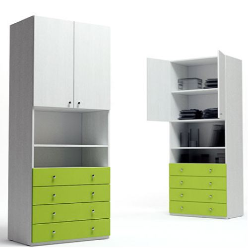 Dulap cu rafturi Indart 06 (90x55)