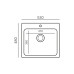 Chiuveta Tornado QUARTZ S530 White
