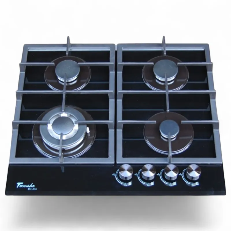 Plita de gaz incorporabila Backer H59-4006B Eco BL