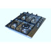 Plita incorporabila TR-4033 INOX (Textured) Tornado 