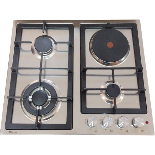 Plită combinata încorporabilă TEXTUR 6045 COMBI Iron Inox