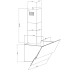 Hota Tornado Backer SLOPE 60M (750) BL GL 