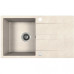 Chiuvetă Backer Nona Wing 760x440 Ivory, Black, Grey