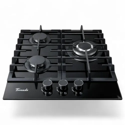 Plita de gaz incorporabila Backer TR-453 HM BLACK