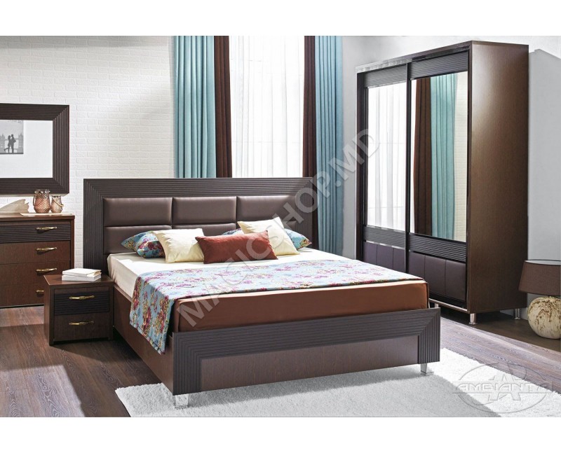 Кровать Ambianta Clasic 118x206x168,5 см  Венге