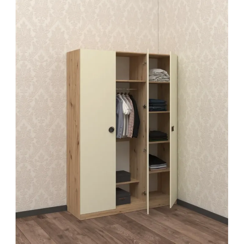 Dulap Ambianta AMIGO 217x52x90 cm Artisan-Creme
