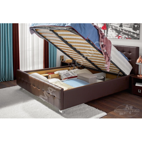 Кровать Ambianta Rio 160x200 см  Венге
