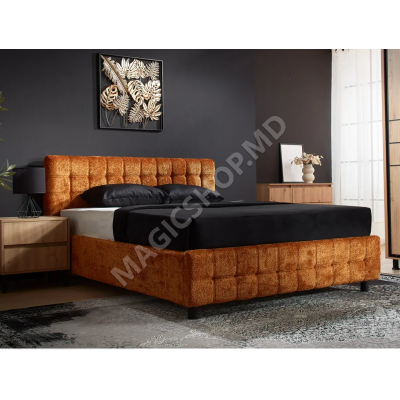 Кровать Ambianta Rio 180x200 см бежевый, серый, светло-зеленый, кирпичный
