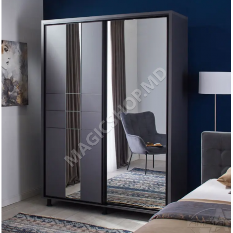 Dulap Ambianta Rio 160x224x58 cm Alb