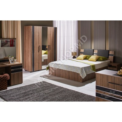 Кровать Ambianta Fenix 90x216x166,5 см  Венге