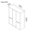 Dulap Ambianta Inter New (150x53x220 cm)