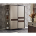 Dulap Ambianta Cristal 160x224x58 cm, Alb, Fungo
