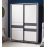 Dulap Ambianta Cristal 120x224x58 cm Alb, Fungo