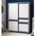 Dulap Ambianta Cristal 160x224x58 cm Alb, Fungo
