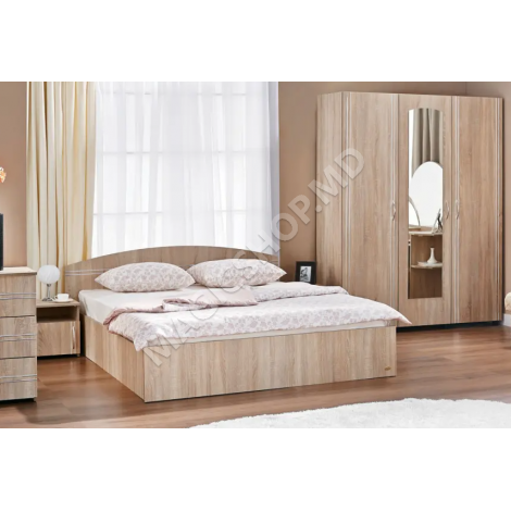 Кровать Ambianta Inter 160x200 см  Венге