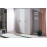 Set dormitor Ambianta Amigo Gri 1.6m + saltea