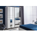 Set dormitor Ambianta Rio Alb (Pat 1,8 m)
