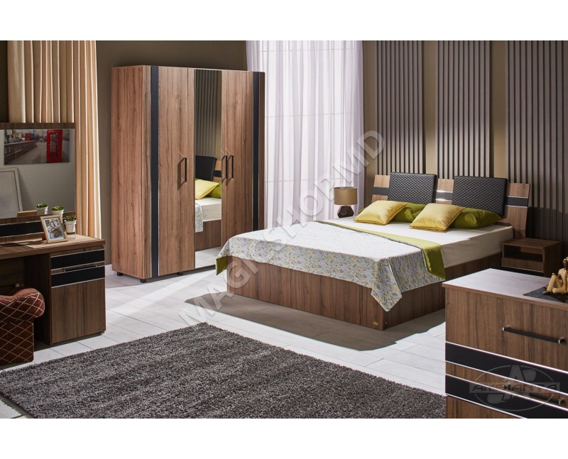 Набор для спальни Ambianta Fenix Венге (кровать 1,6 м)