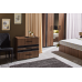 Set dormitor Ambianta Fenix Wenge (Pat 1,6 m) + saltea