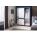 Set dormitor Ambianta Cristal Alb (Pat 1,4 m)