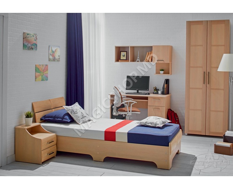 Набор для спальни Ambianta Inter-star Платан (кровать 0,9 м)