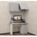 Masa pentru calculator AMIGO 120 cm Alb, Crem, Gri
