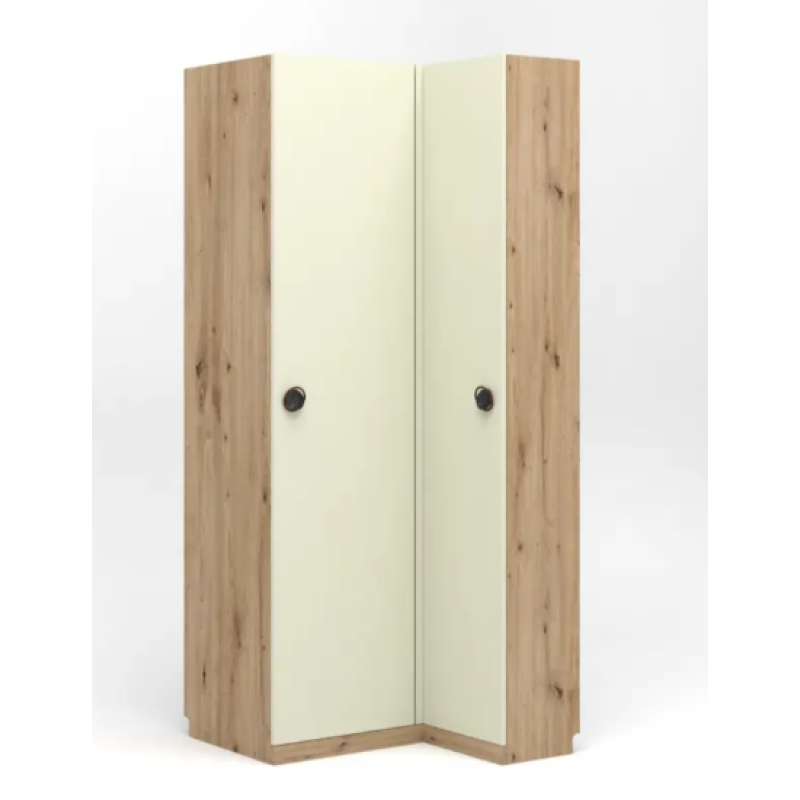 Dulap Ambianta AMIGO colt 217x52x90/90 cm Artisan-Creme