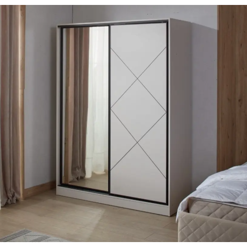Dulap Ambianta Cezar 150x60x210 cm Cașmir (Cashmere)