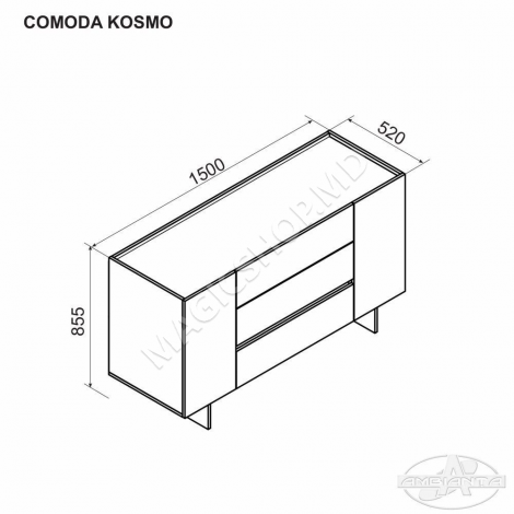 Comoda KOSMO Catania-Fungo