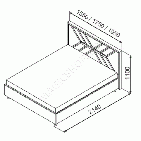 Pat Ambianta Dally 140; 160; 180 cm gri
