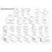 Bucatarie Felicia (3.5 x1.2 m) Gri 
